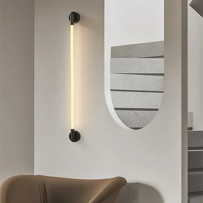 Achat Immédiat Led wall light in silicone and stainless steel for indoor use