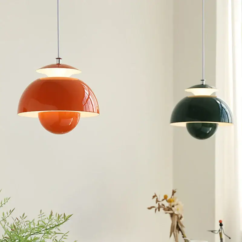 Expédié Aujourd'hui Modern metal pendant light with adjustable cord for contemporary in...
