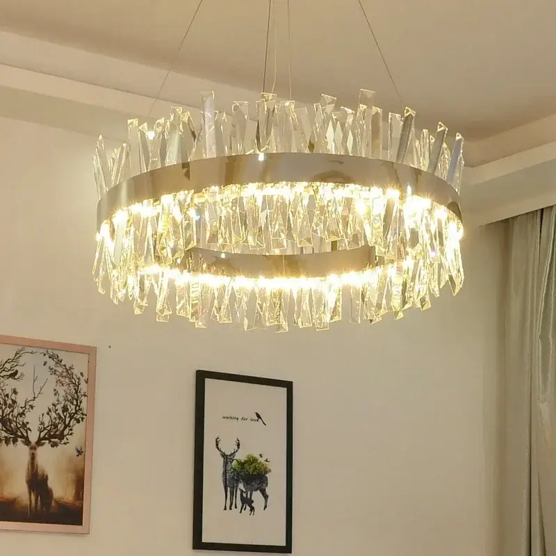 Paiement Sécurisé Nordic crystal chandelier for modern decor