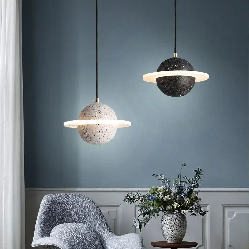 Top Vente 2024 new hot sale resin planet pendant lamp for living dining room …