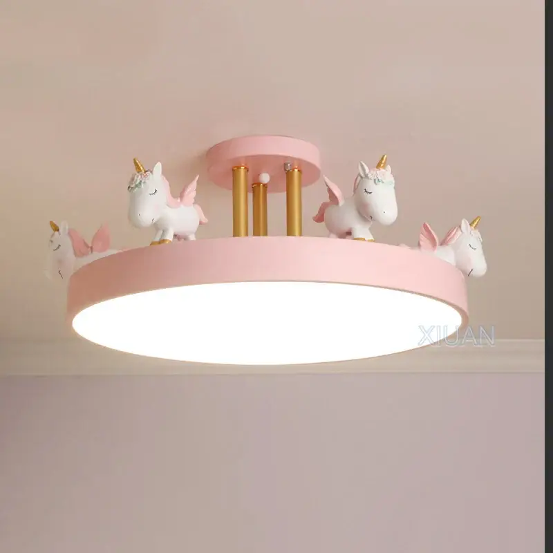 Usine Directe Children's horse motif chandelier for boy's and girl's …