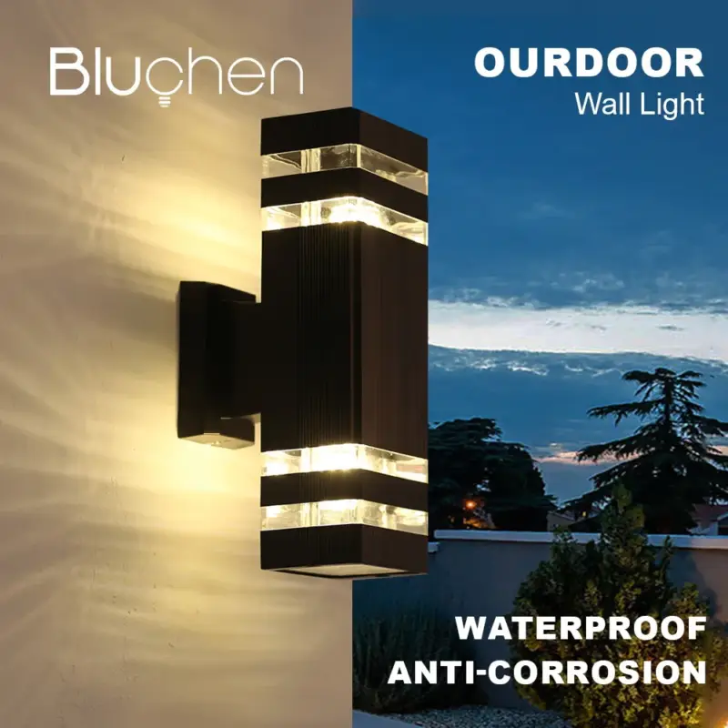 Nouveauté Waterproof outdoor led wall light for garden and porch