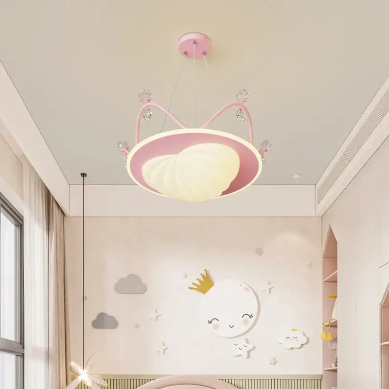 Prix Bas Romantic crystal cloud chandelier for children's room