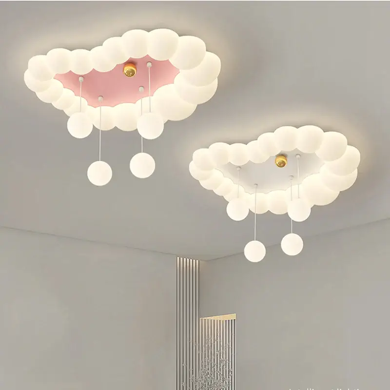Nouveauté Modern cloud ceiling light for children's room and living room