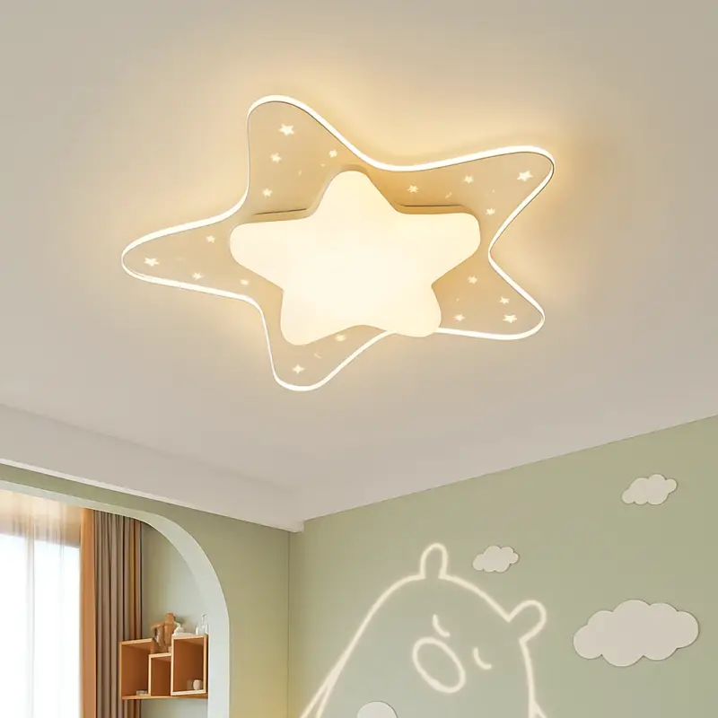 Offre Du Jour Modern star ceiling light for children's room, minimalist nordi…