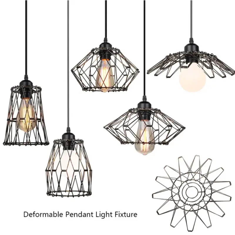 Pendant light,industrial ceiling pendant light fixtures metal lamps… Produit De Marque