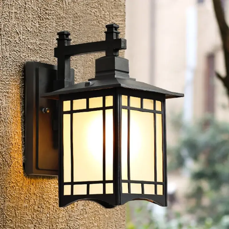 Retour Gratuit Retro loft style outdoor wall light nordic garden and balcony – 976…