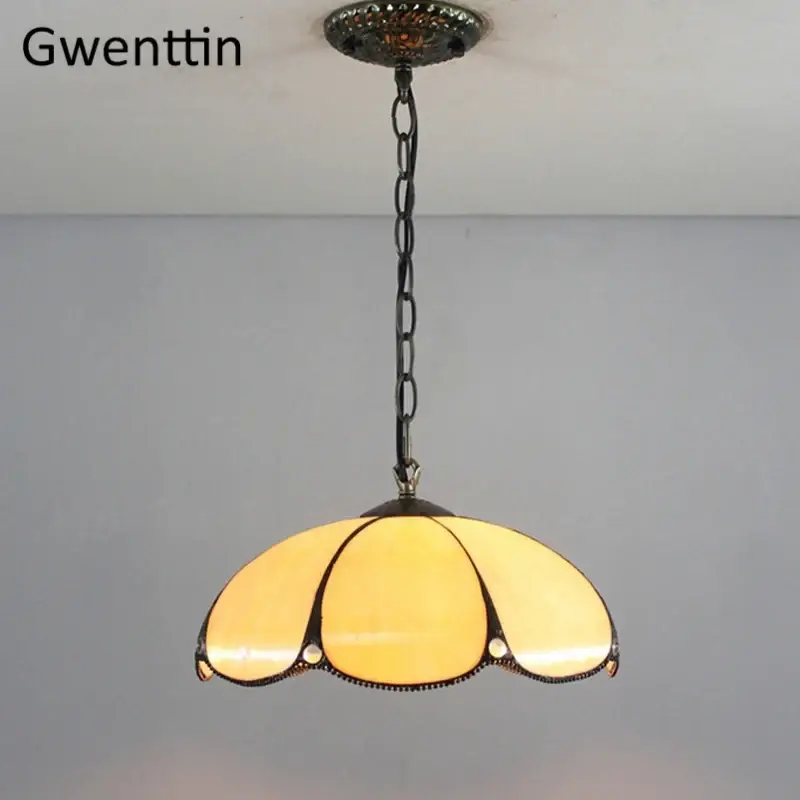 Tiffany stained glass chandelier for interior decoration Meilleur Prix