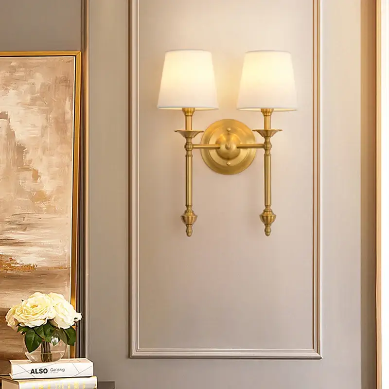 Nordic style decorative copper led wall light for loft Affaire À Saisir