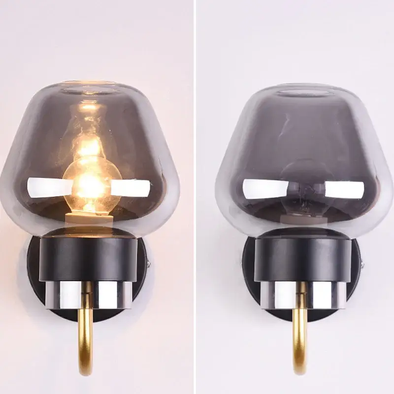 Soldes Modern glass wall light for nordic interior decor