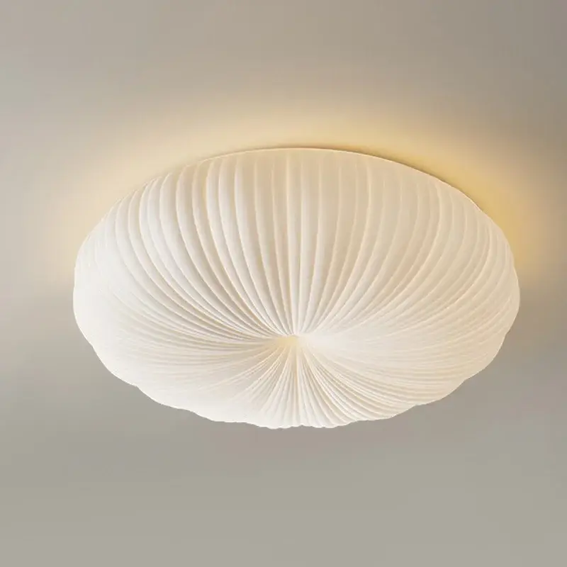 Promotion Modern led ceiling light with pumpkin shade, dimmable