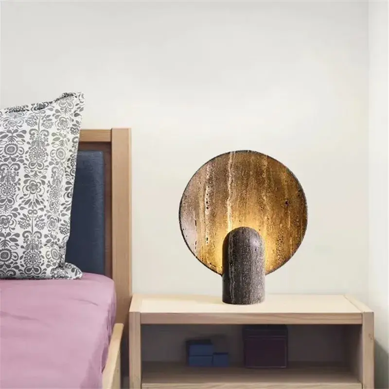 Prix Bas Creative marble desk lamp for modern decor