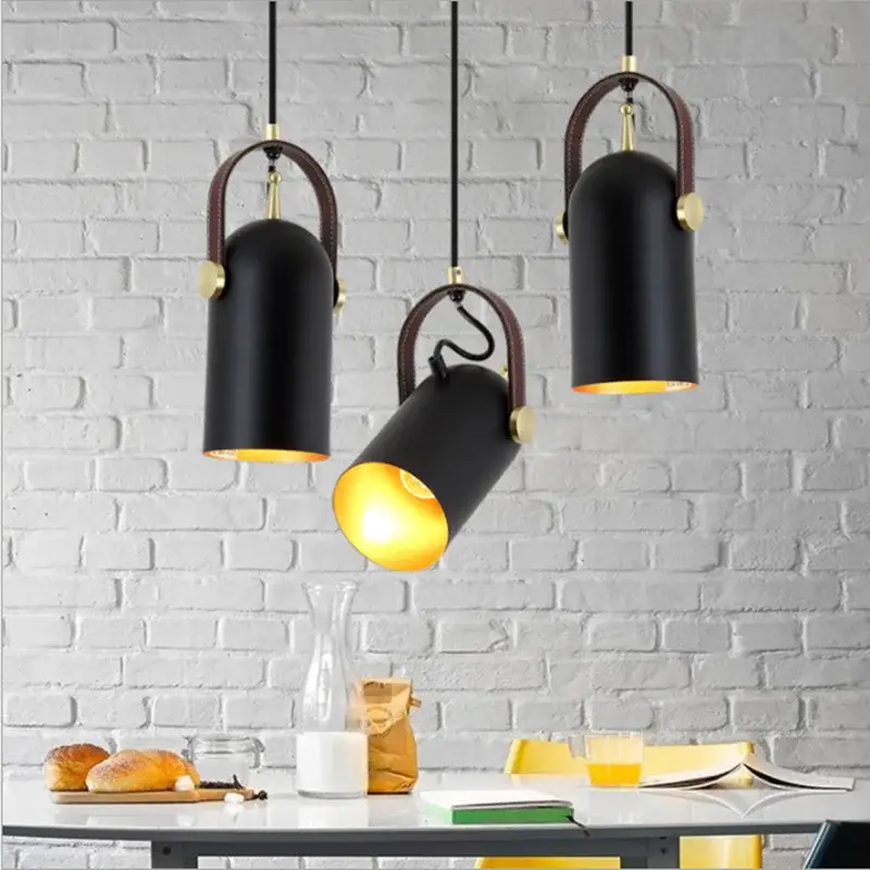 Offre Limitée Industrial iron pendant light for interior decoration