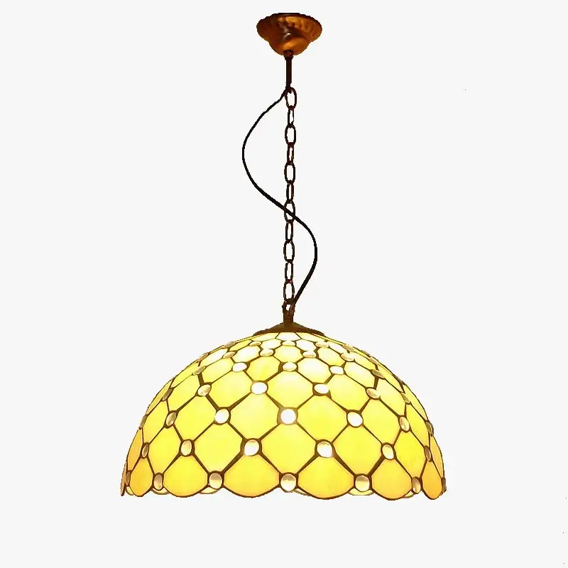 Retro crystal bead chandelier for elegant lighting Marque
