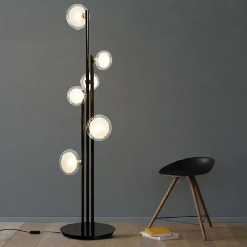 Retro glass floor lamp nordic design for interior decoration Remise