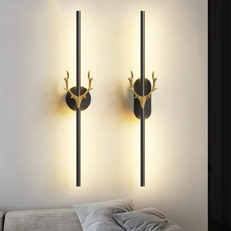 Achetez Aujourd&rsquo;hui Creative decorative deer-shaped wall light for indoors