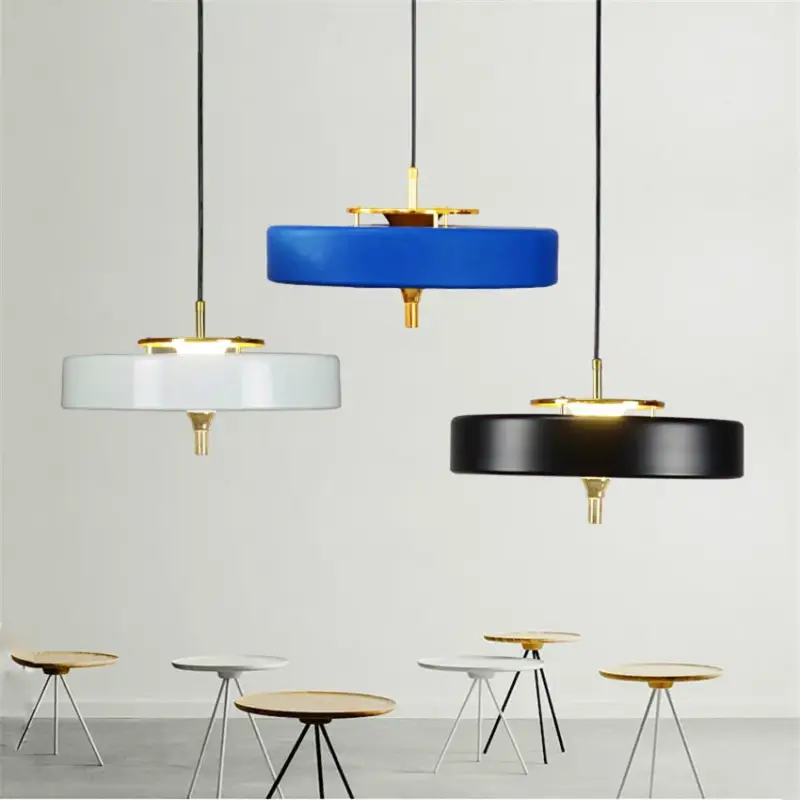Vente Flash Nordic revolve led pendant light metal modern for restaurant and bar