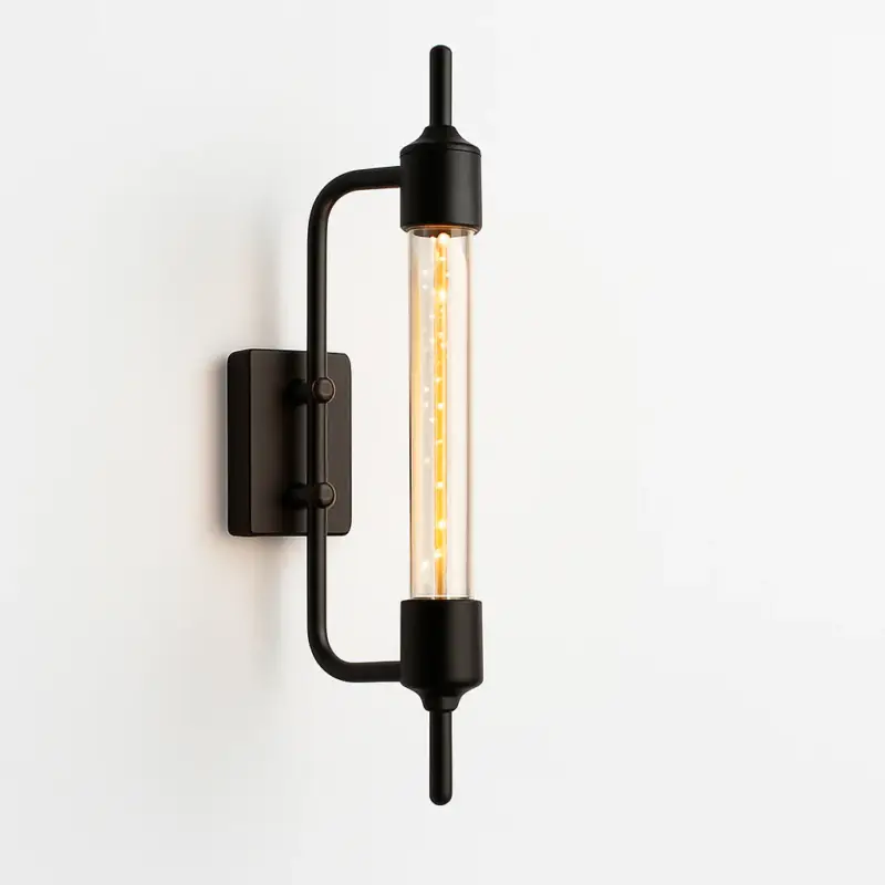 Paiement Sécurisé Industrial retro pipe-style decorative iron wall light
