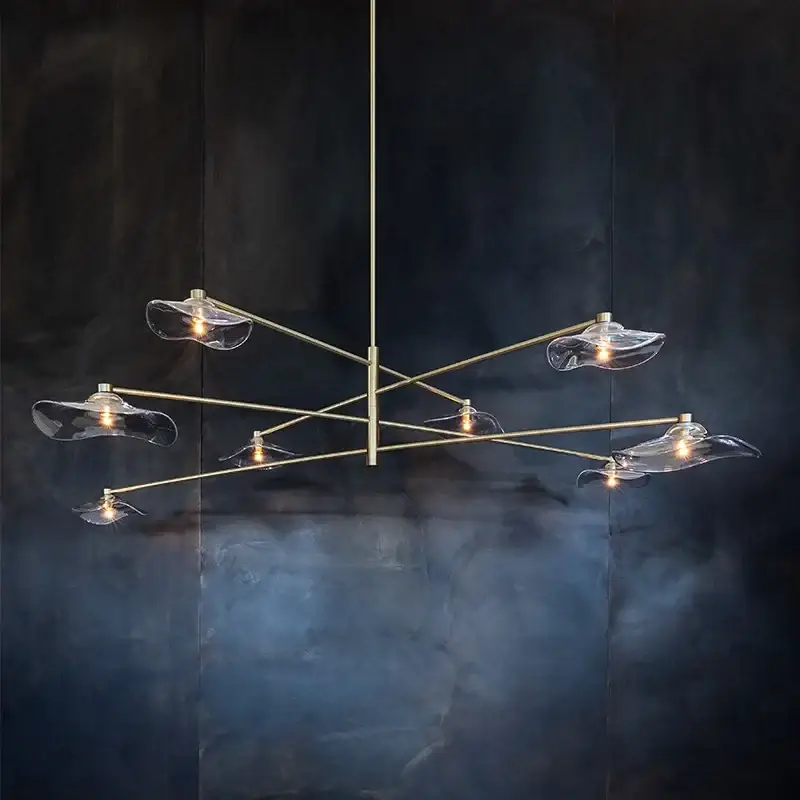 Petit Prix Modern handmade led flower chandelier for creative interiors