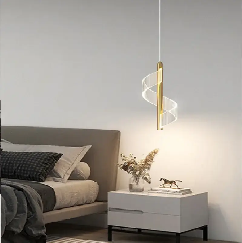 Prix Choc Modern nordic twist acrylic chandelier for stylish interiors