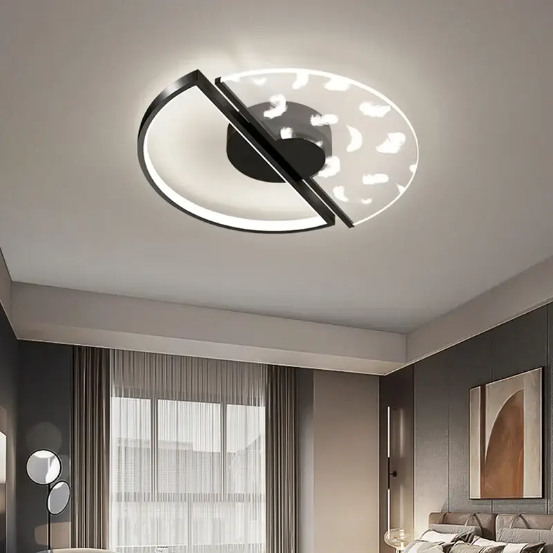 Populaire Modern led ceiling light with dimmable function and unique design