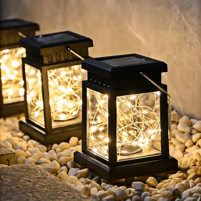 Promotion Saisonnière Waterproof portable solar lantern for garden, camping and festivals