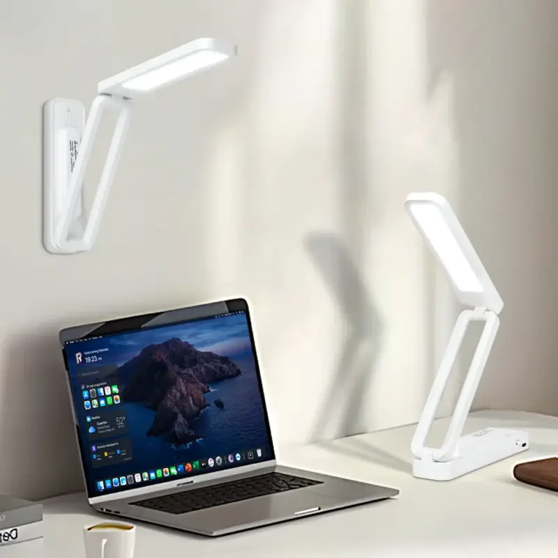 Satisfait Ou Remboursé Foldable touch desk lamp with remote control and dimmable brightness