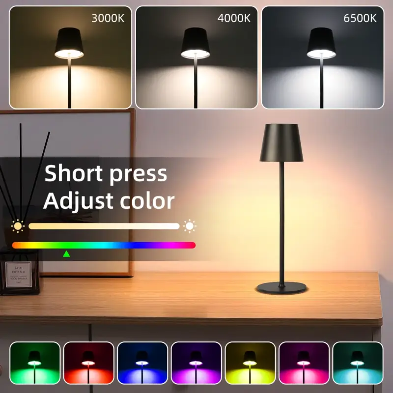 Wireless led desk lamp with usb charging and mood lighting Meilleur Choix