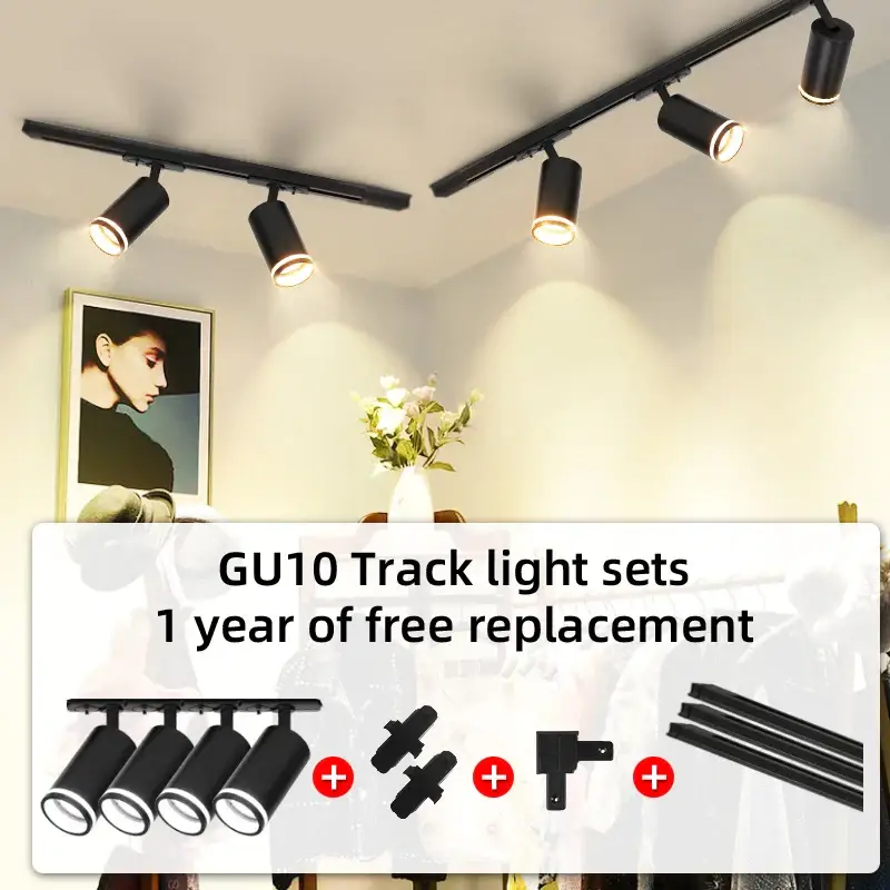 Remise Led track spot light for modern, functional indoor lighting