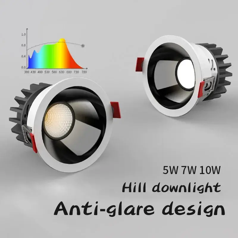 Offre Du Jour Recessed anti-glare led spotlight for indoor use adjustable angle a…