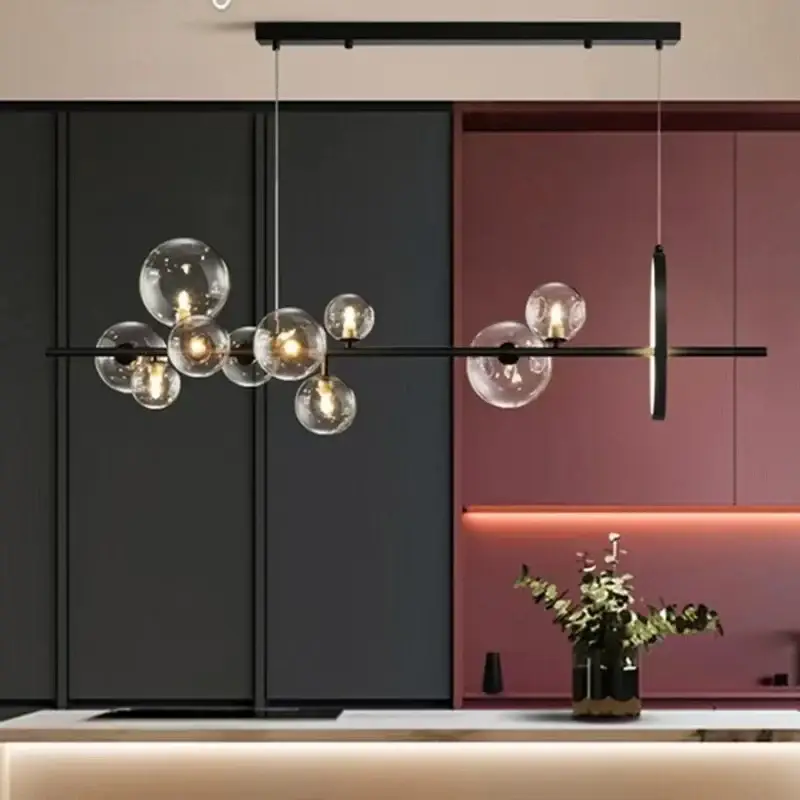 Nordic design glass chandelier for modern decorative lighting Remise