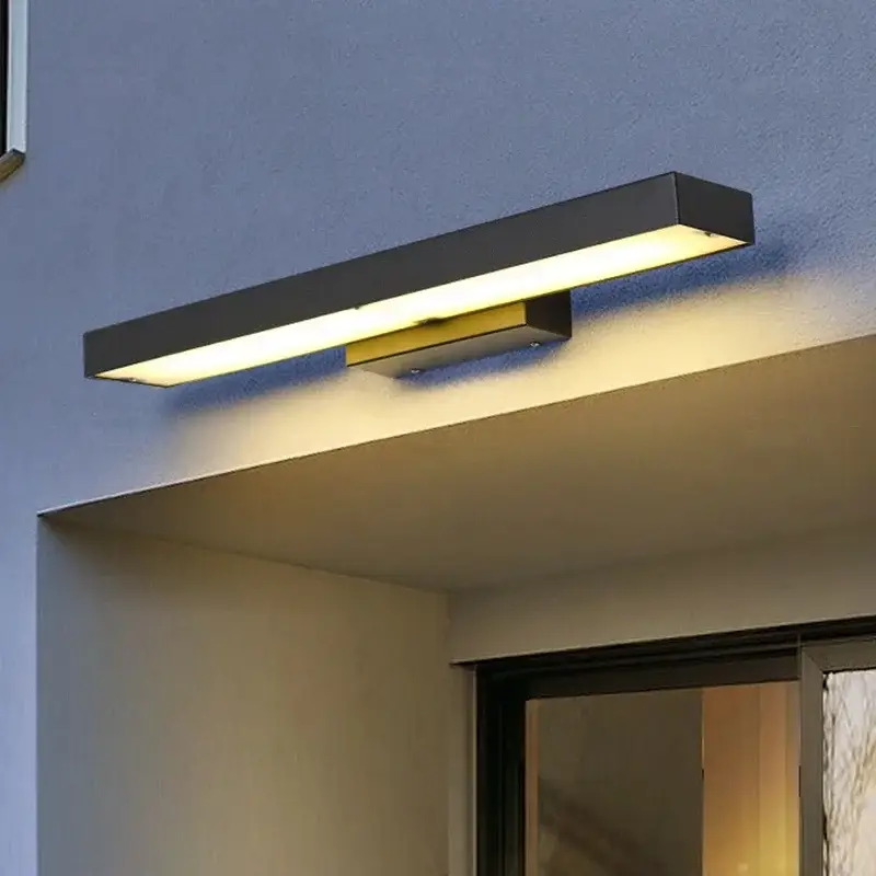 Outdoor sensing wall lamp, outdoor waterproof wall, villa courtyard… Meilleur Prix