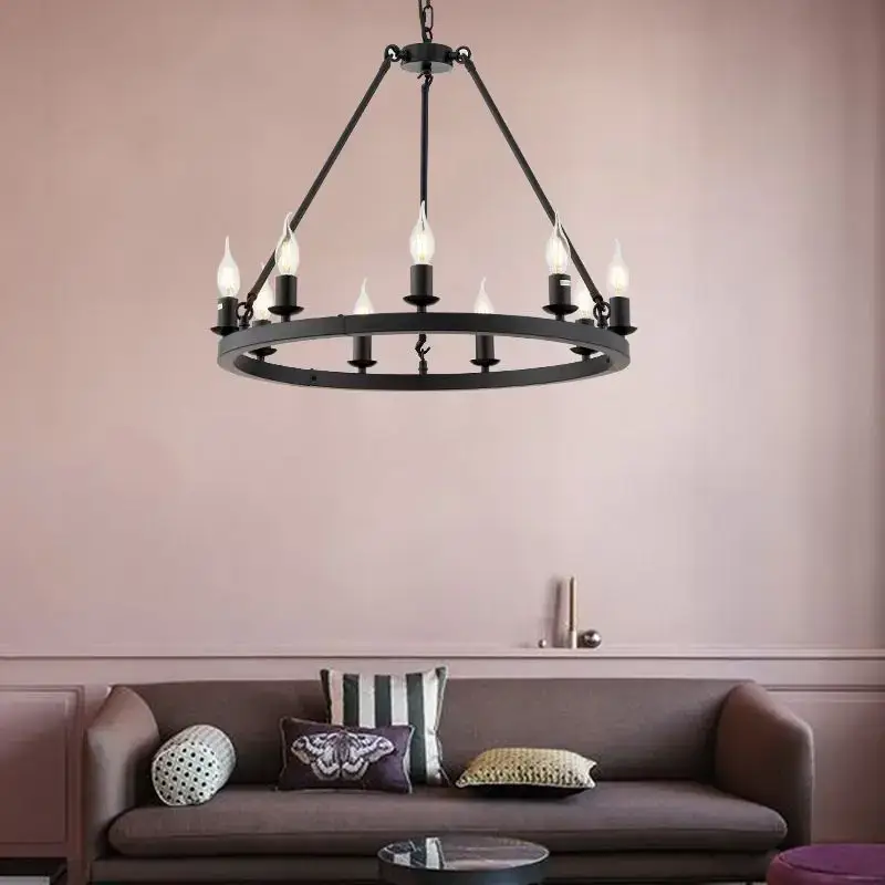 Nouvel Arrivage Scandinavian retro industrial chandelier for café and bar