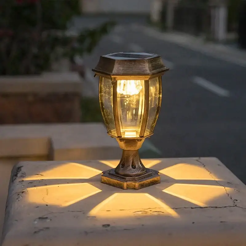 Modern waterproof solar table lamp for outdoor lighting Meilleur Choix