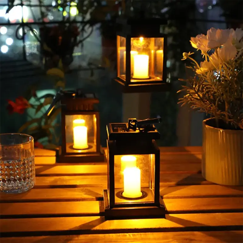 Petit Prix Waterproof led solar retro lantern for garden and yard