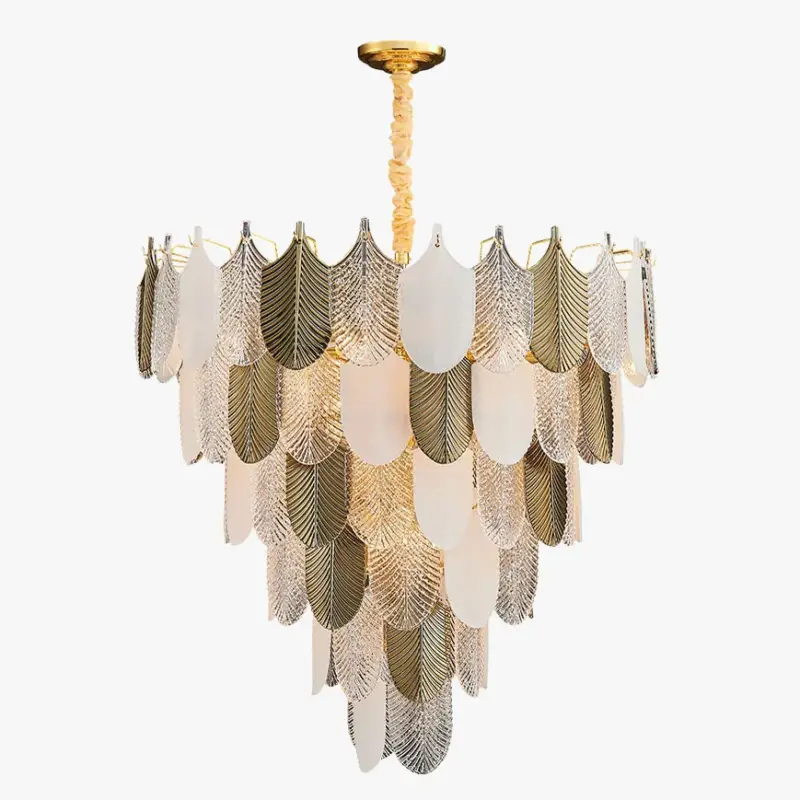 Prix Réduit Modern art deco designer stainless steel led chandelier