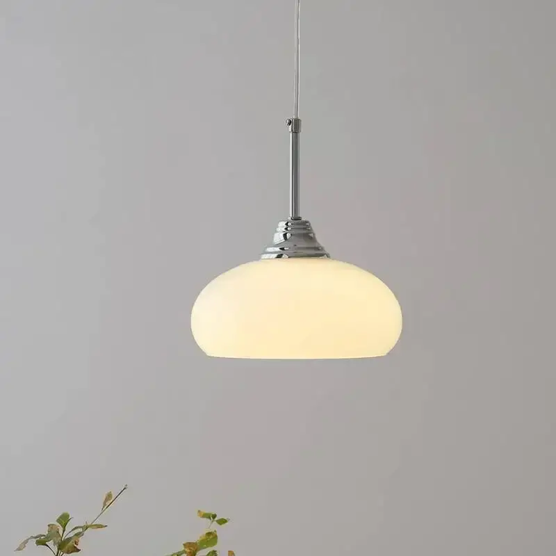 Produit De Marque Cream glass pendant light for a modern and elegant interior