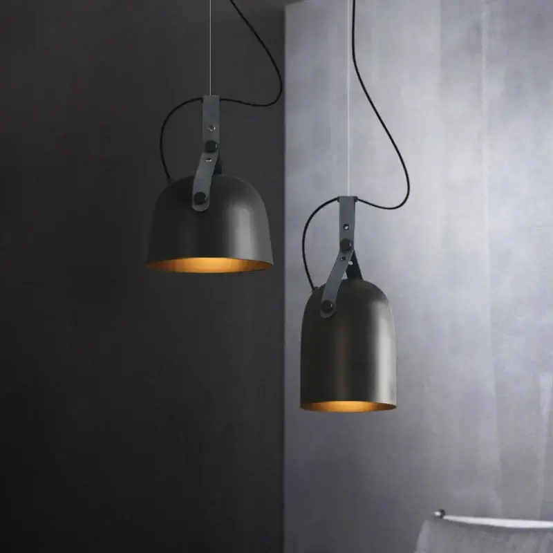Retour Gratuit American industrial style pendant light for interior decoration