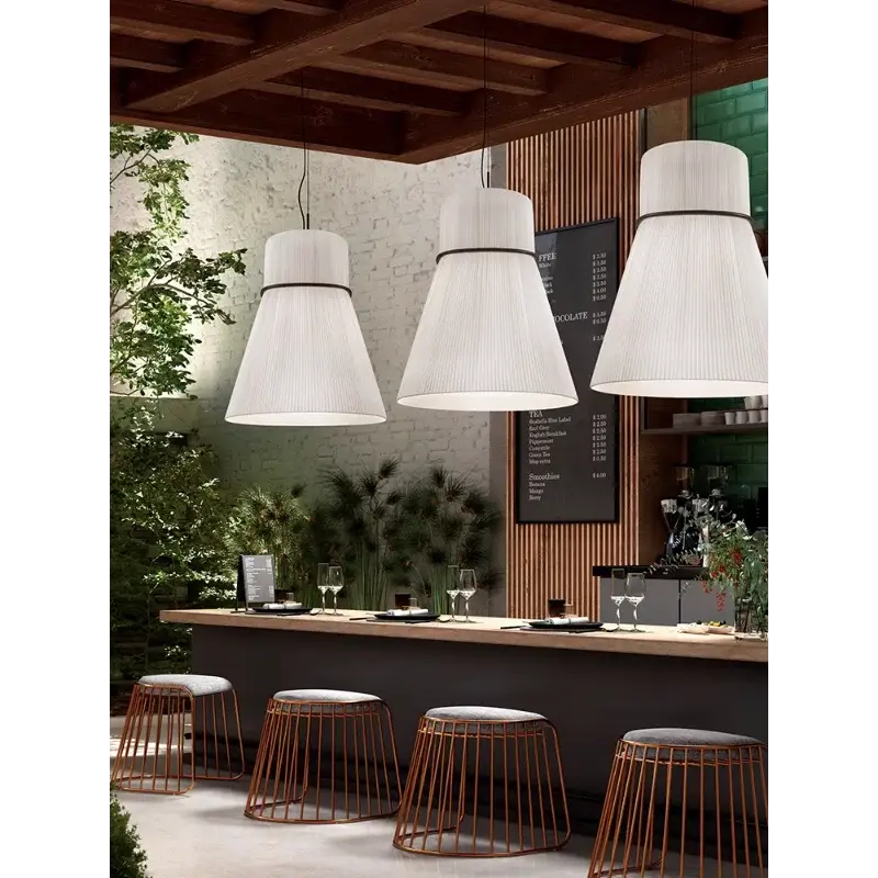 Top Vente Japanese fabric chandelier for restaurants and bars