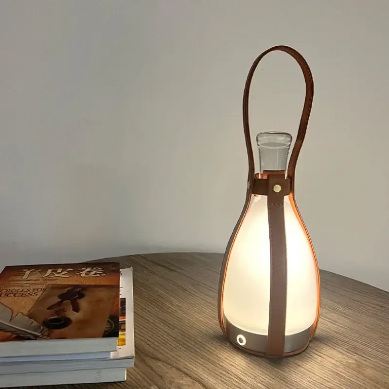 Retour Gratuit Portable touch table lamp for outdoor and camping