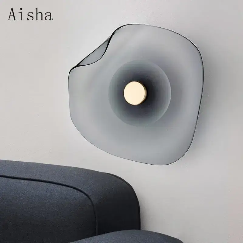 Vente Directe Creative nordic design decorative minimalist glass wall light