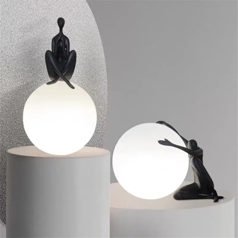 Nouvelle Collection Creative artistic humanoid balloon design table lamp
