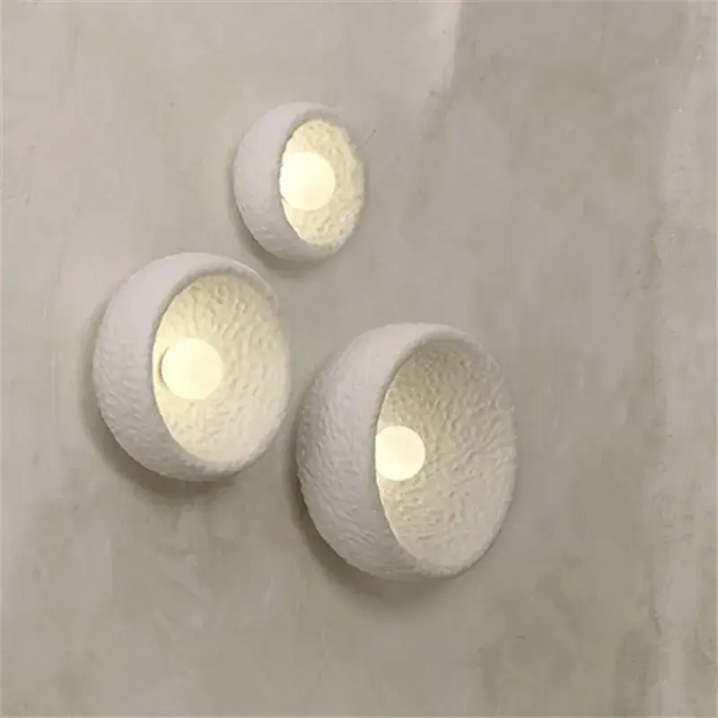 Nouvel Arrivage Japanese stone wall light wabi sabi style for interior décor
