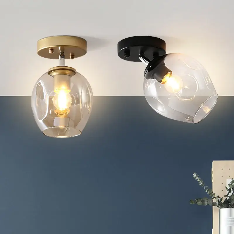 Acheter En Ligne Nordic simple porch hall lamp entering the house, sun table lamp, m…