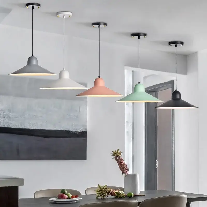 Super Prix Modern nordic ufo style chandelier with decorative multicolour lamps