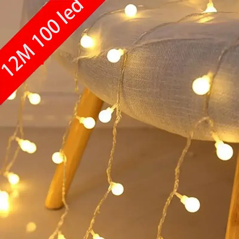 Vente Flash Waterproof led string lights for outdoor garden and wedding decoration