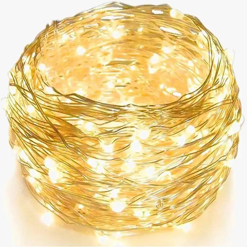 Vente Flash Copper wire led fairy lights for festive decorations