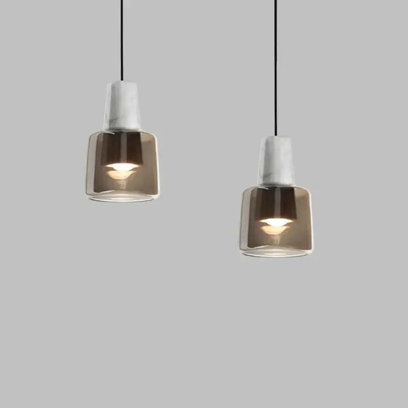 Natural marble nordic style chandelier for bar and living room Achetez Aujourd&rsquo;hui
