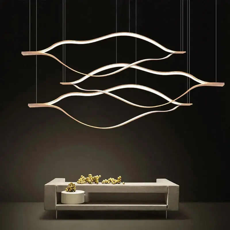Promotion Minimalist aluminium pendant light for modern and luxurious decor