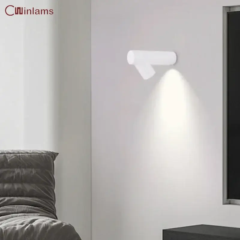 Nordic style creative minimalist bamboo led wall light Réduction